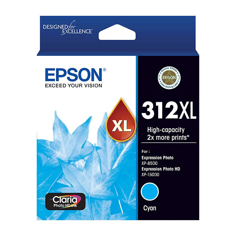 Cyan Ink Cartridge - EPSON 312XL