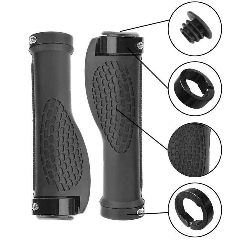 Cycling Lock-On Mtb Ergonomic Mountain Bike Rubber Grips