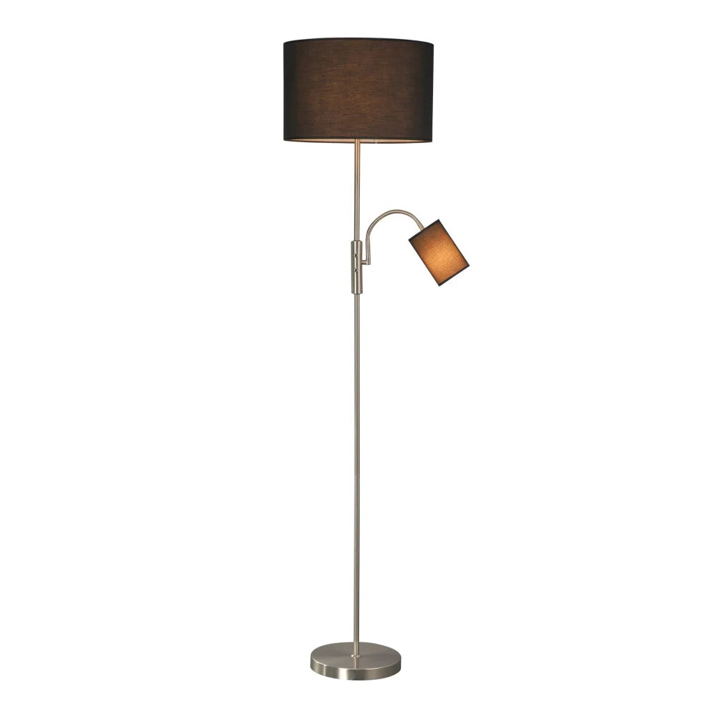 Cylinya Mother and Child Floor Lamp - Black - Home & Garden
