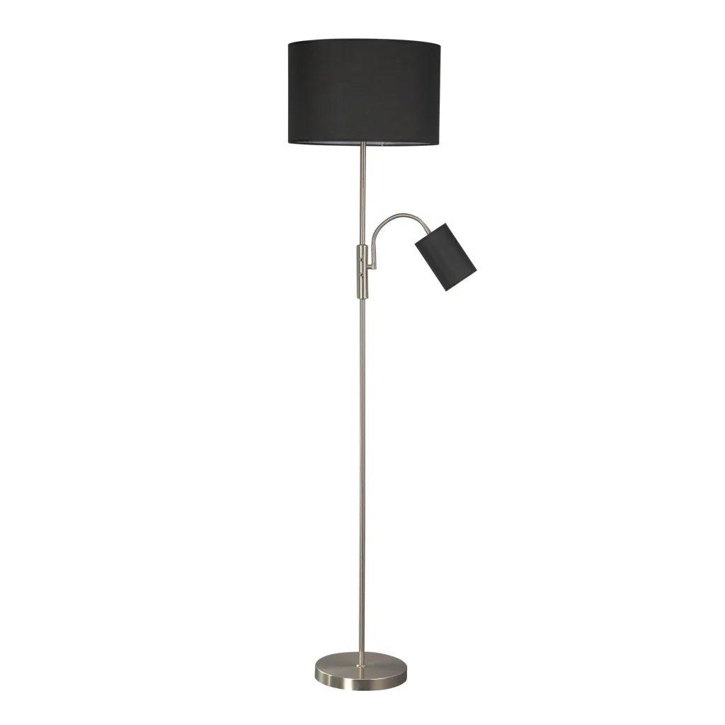 Cylinya Mother and Child Floor Lamp - Black - Home & Garden