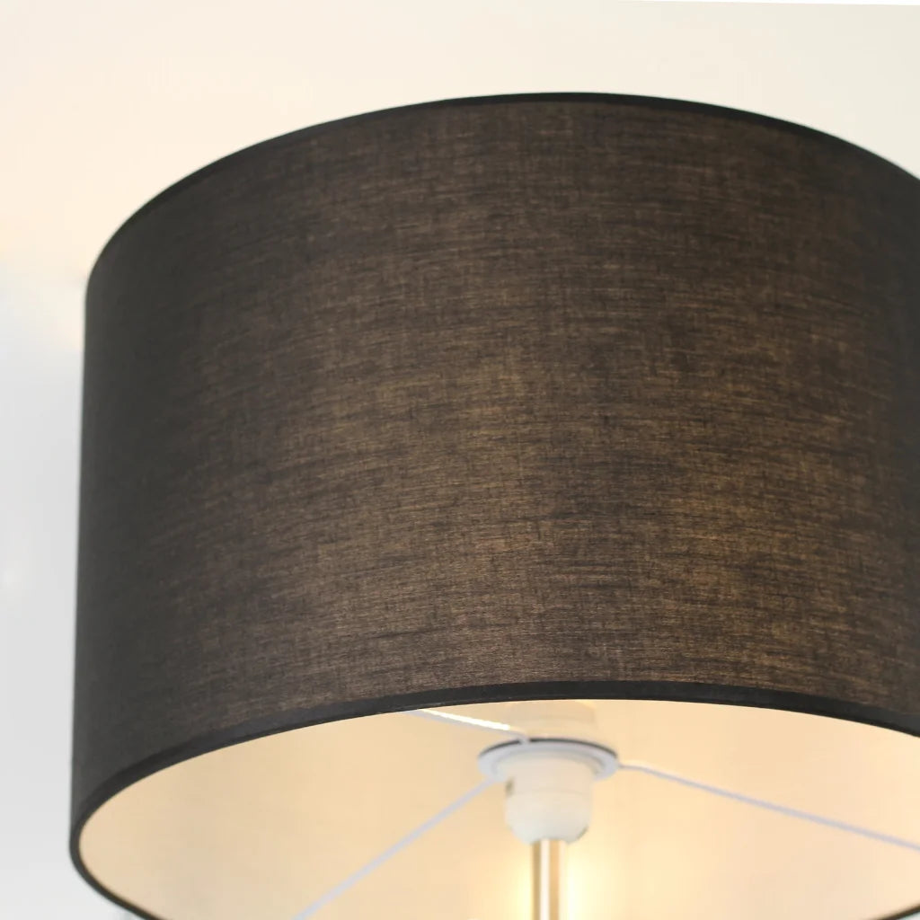 Cylinya Mother and Child Floor Lamp - Black - Home & Garden