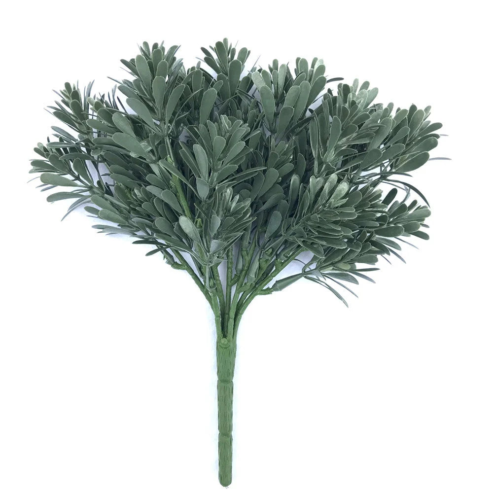 Cypress Bush Plant Stem UV Resistant 25cm - Artificial