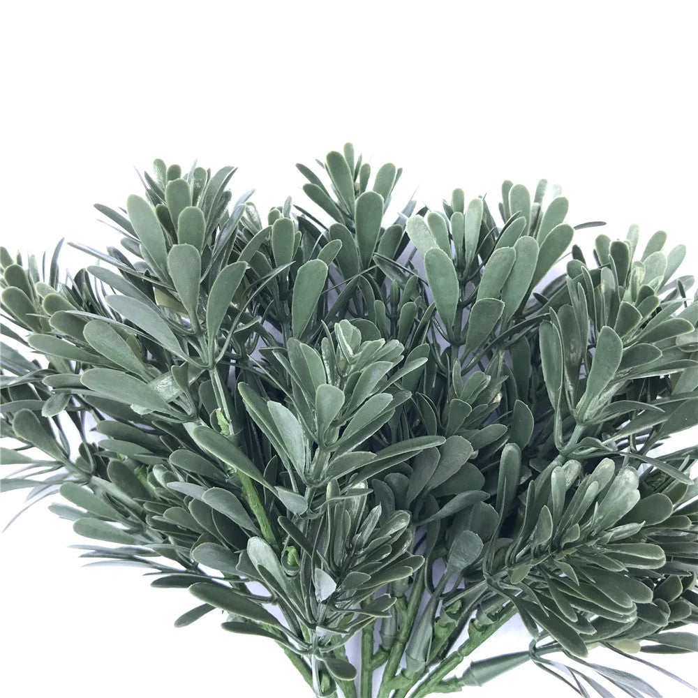 Cypress Bush Plant Stem UV Resistant 25cm - Artificial
