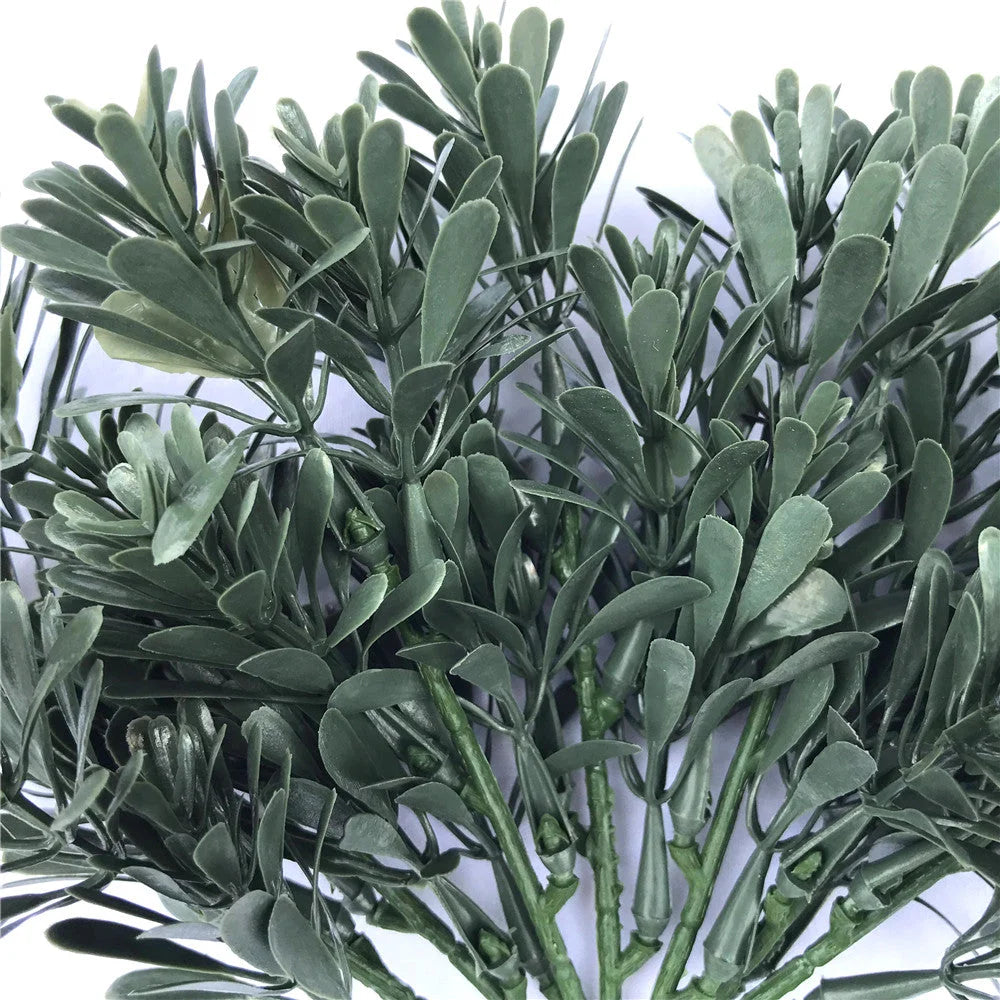 Cypress Bush Plant Stem UV Resistant 25cm - Artificial