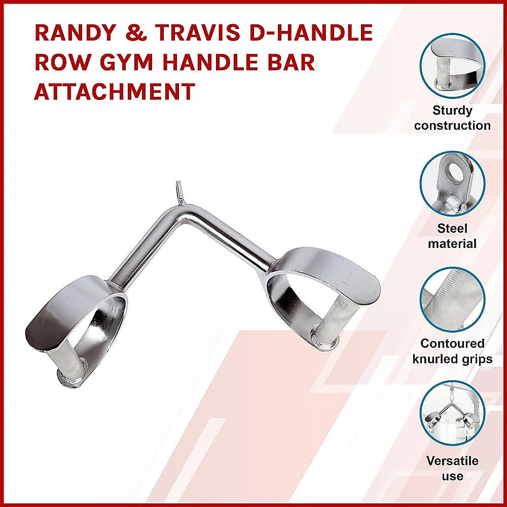 D-Handle Row Gym Handle Bar Attachment - Randy & Travis
