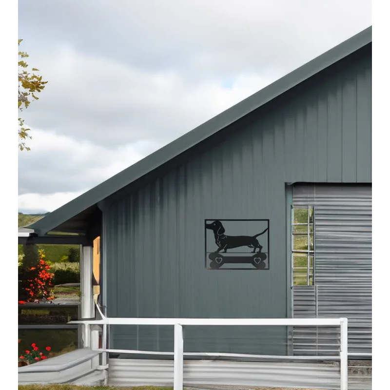 Dachshund Wall Art 40x32cm - Home & Garden > Wall Art >
