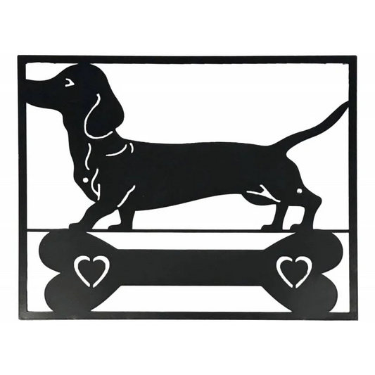 Dachshund Wall Art 40x32cm - Home & Garden > Wall Art >