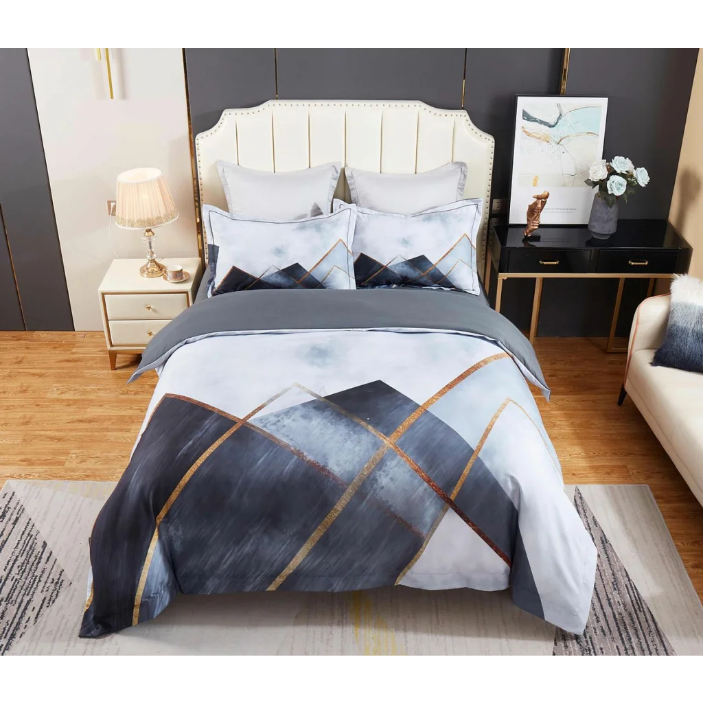 Dakuta Quilt Cover Set - King Size - Home & Garden
