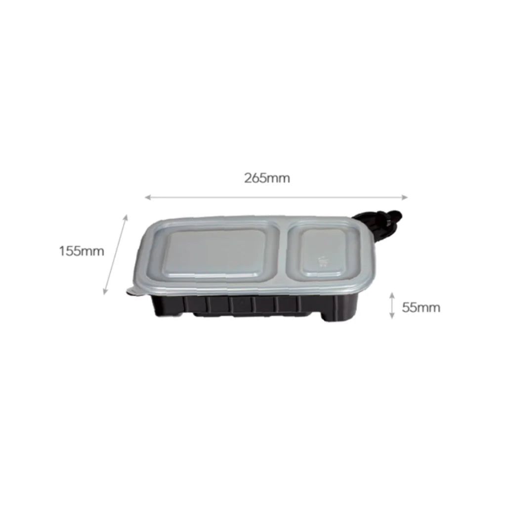 Dalat Heating Lunch Box Container 26cm A 60 Pack + Heating
