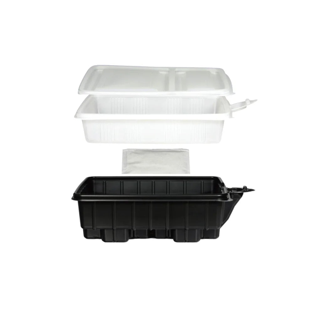 Dalat Heating Lunch Box Container 33cm Rectangle 5 Pack