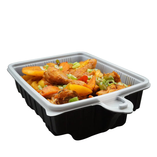 Dalat Heating Lunch Box Container 33cm Rectangle 5 Pack