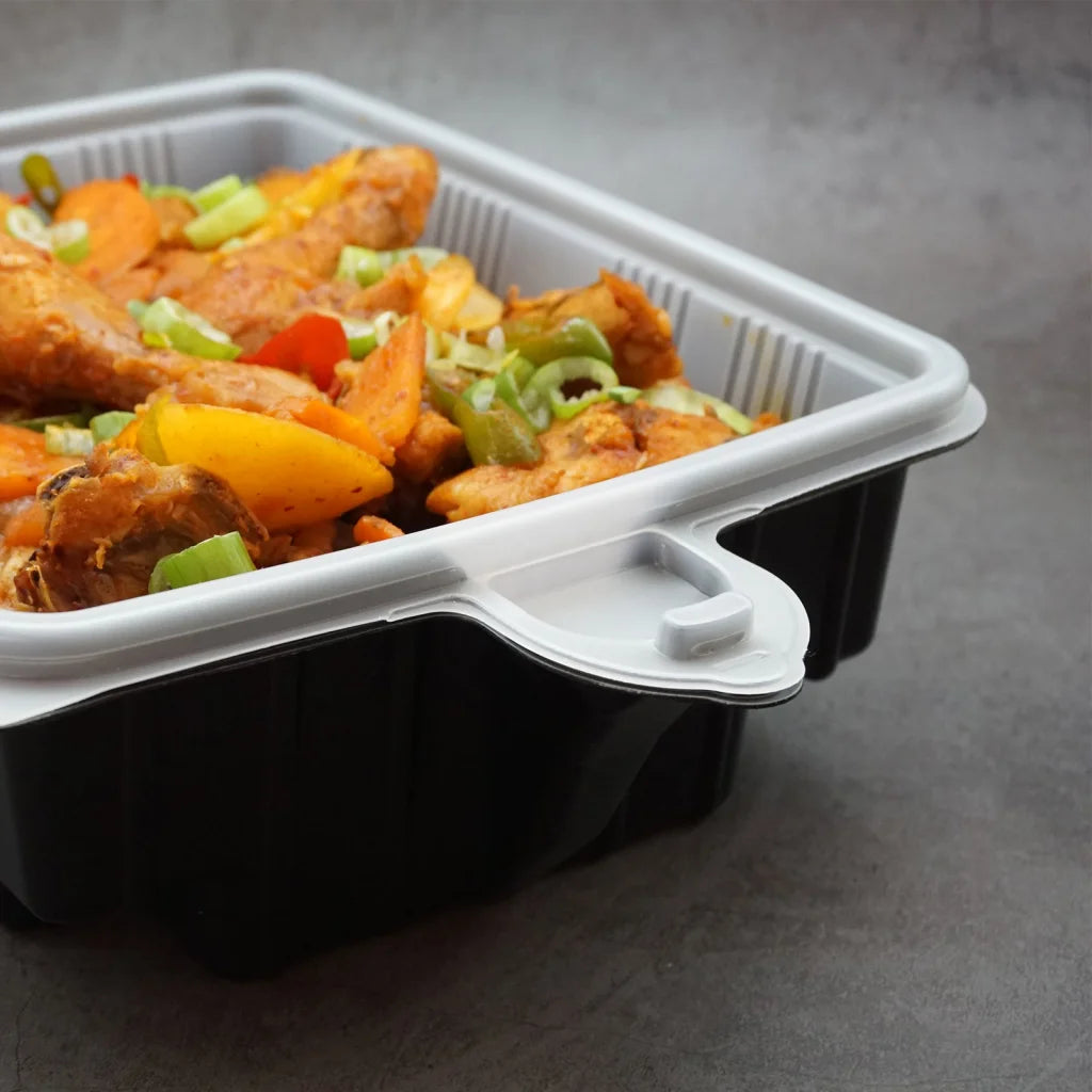 Dalat Heating Lunch Box Container 33cm Rectangle 5 Pack