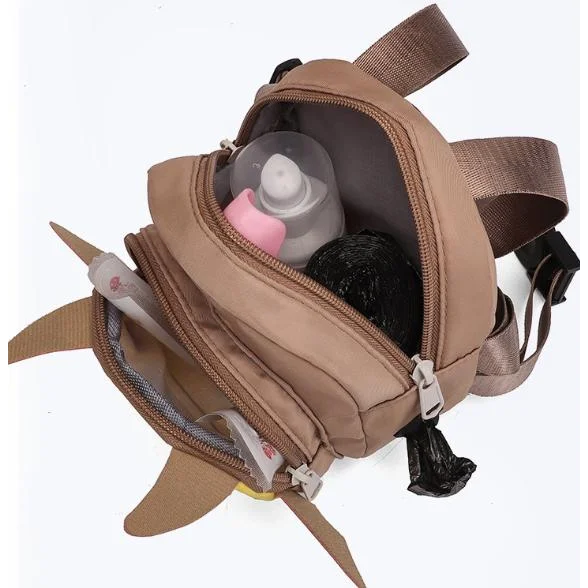 Dark Blue Adorable Monster Pet Backpack Harness - Small Dog