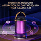 Dark Blue Portable 3-in-1 Electric Mosquito Zapper Lamp
