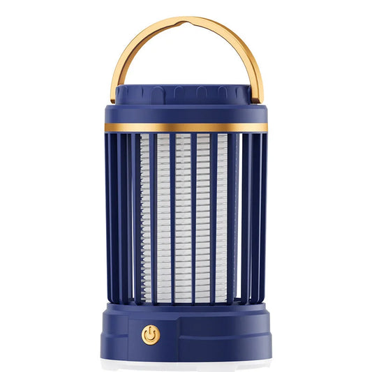 Dark Blue Portable 3-in-1 Electric Mosquito Zapper Lamp