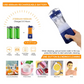 Dark Blue Portable Mini Juicer - Rechargeable Electric