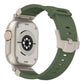 Dark Blue Rugged Tactical Silicone Strap for Apple Watch