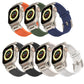 Dark Blue Rugged Tactical Silicone Strap for Apple Watch
