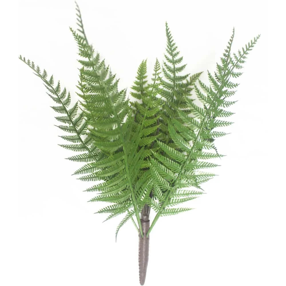 Dark Fern Stem UV Resistant 38cm - Home & Garden >