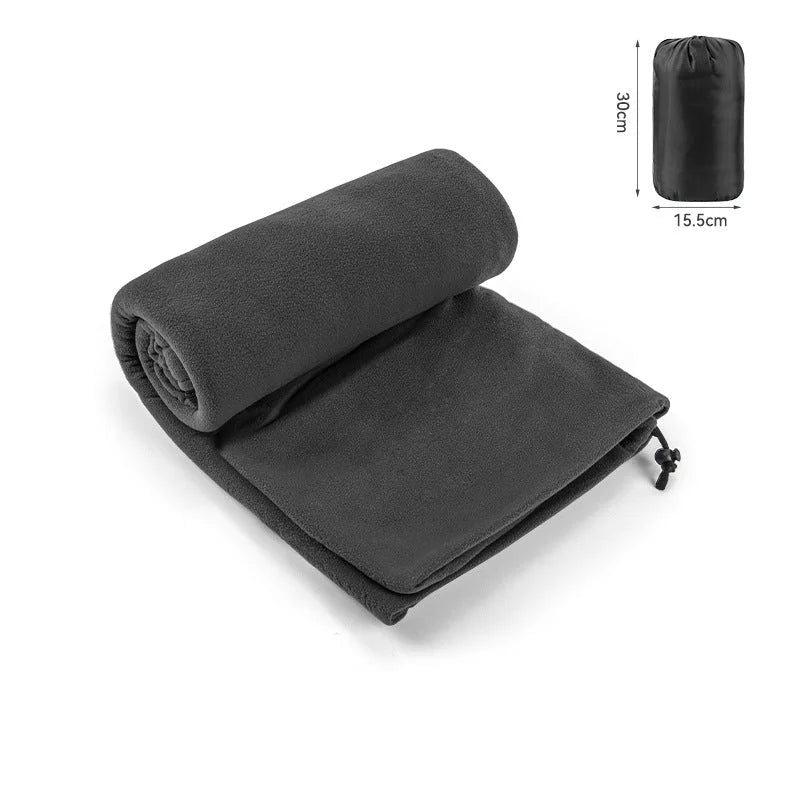 Dark Grey Versatile Double-Sided Fleece Bag Liner