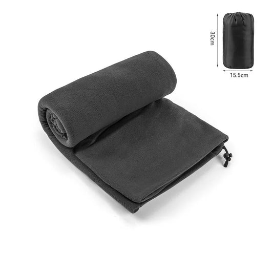 Dark Grey Versatile Double-Sided Fleece Bag Liner