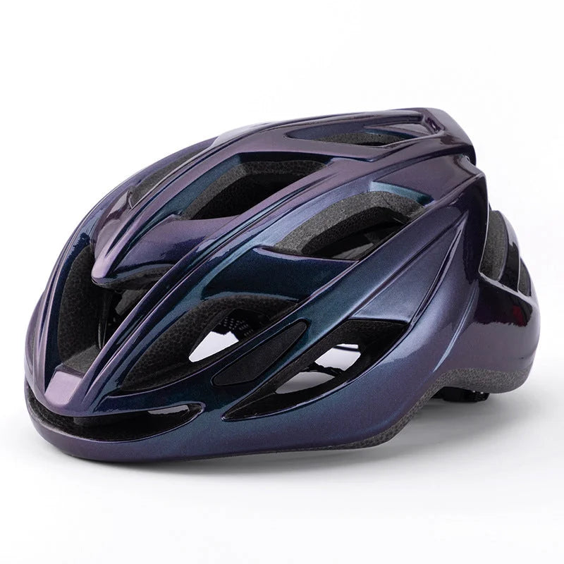 Dark Purple Lightweight Adult Bicycle Helmet - Adjustable