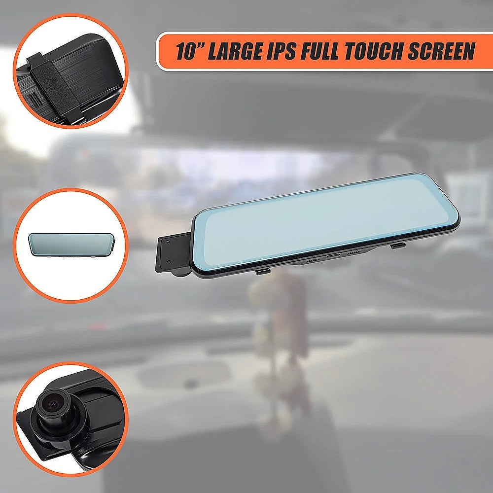 Dash Camera 1080P Front and Rear Smart Car DVR Recorder