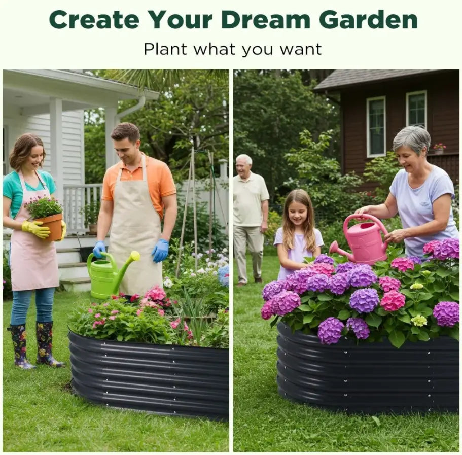 How to Make Galvanised Steel Raised Garden Beds: