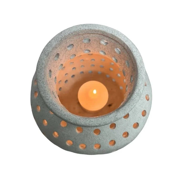 Decorative Centrepiece / Dried Flower Vase 25cm - Home &