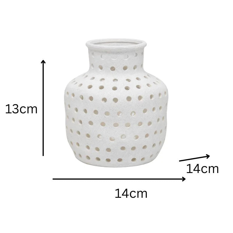 Decorative Centrepiece / Dried Flower Vase 25cm - Home &