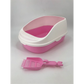 Deep Cat Toilet Litter Box Tray High Wall with Scoop