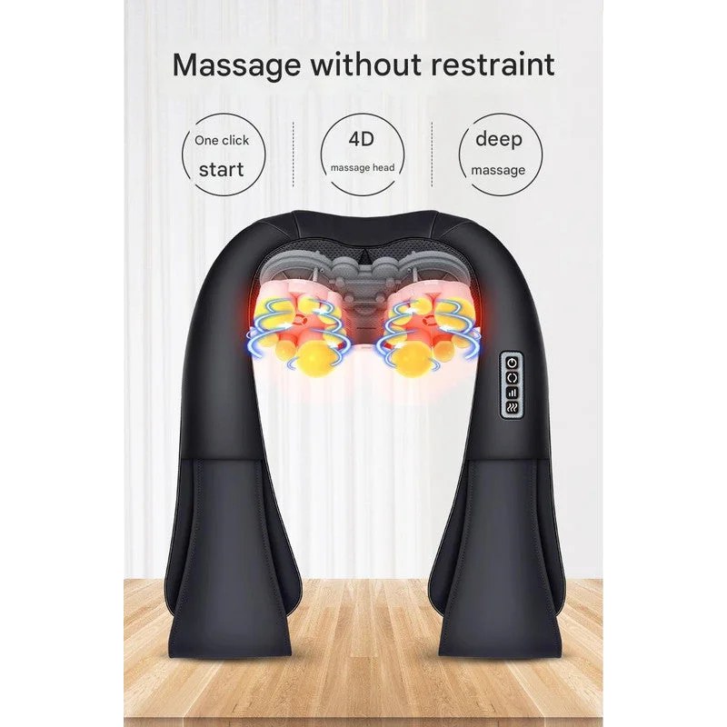 Deep Kneading Shiatsu Neck & Shoulder Massager with Heat