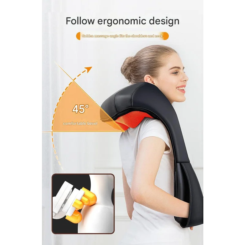 Deep Kneading Shiatsu Neck & Shoulder Massager with Heat