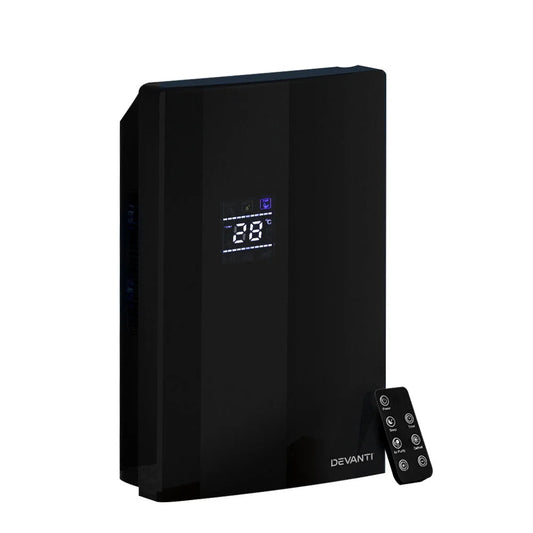 Dehumidifier Air Purifier 2L - Black