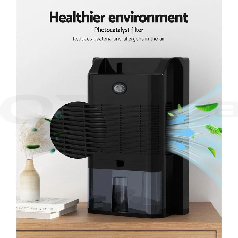 Dehumidifier Air Purifier 2L - Black