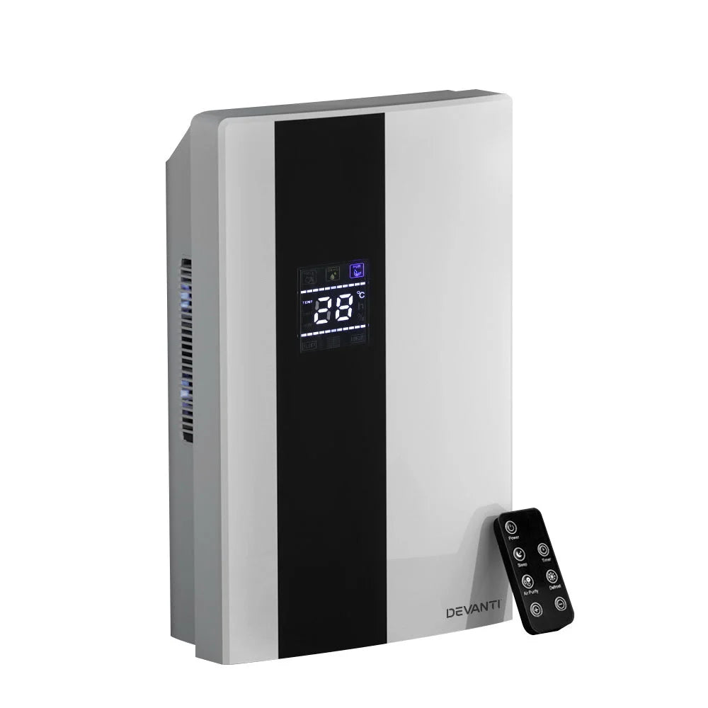 Dehumidifier Air Purifier 2L - White