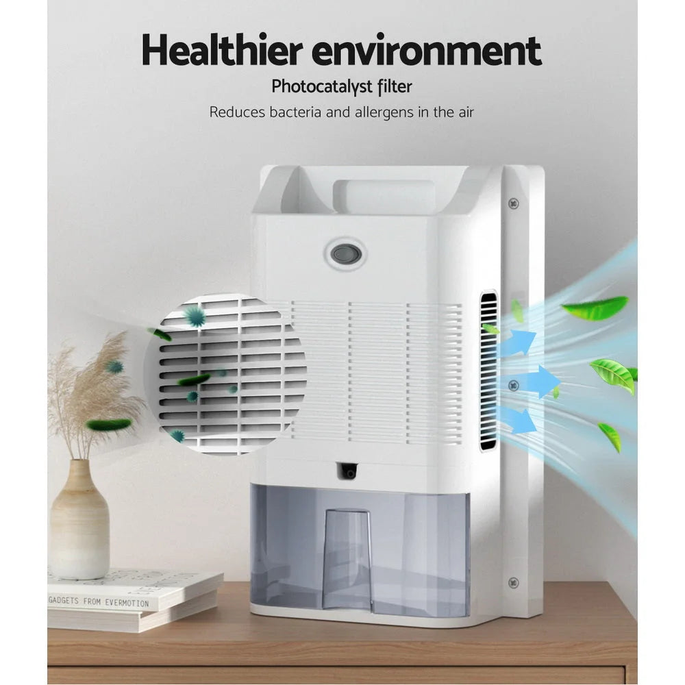 Dehumidifier Air Purifier 2L - White
