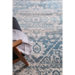Delicate Audrey Ivory Blue Rug 160x230 - Home & Garden