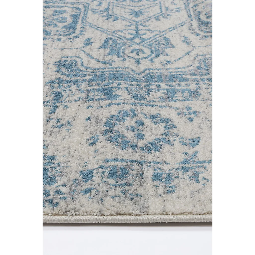Delicate Audrey Ivory Blue Rug 300x400 - Home & Garden