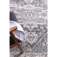 Delicate Audrey Ivory Grey Rug 300x400 - Home & Garden