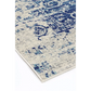 Delicate Audrey Ivory Navy Rug 160x230 - Home & Garden