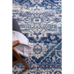 Delicate Audrey Ivory Navy Rug 160x230 - Home & Garden