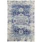 Delicate Audrey Ivory Navy Rug 200x290 - Home & Garden