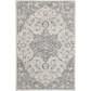 Delicate Madeleine Grey Ivory Rug 160x230 - Home & Garden