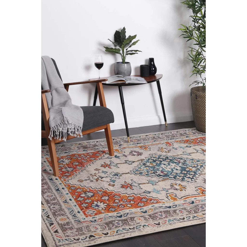 Delicate Rebecca Multi Rug 240x330 - Home & Garden
