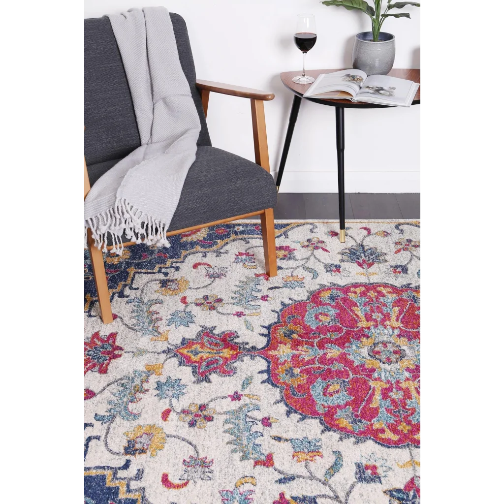 Delicate Tiffany Multi Rug 200x290 - Home & Garden