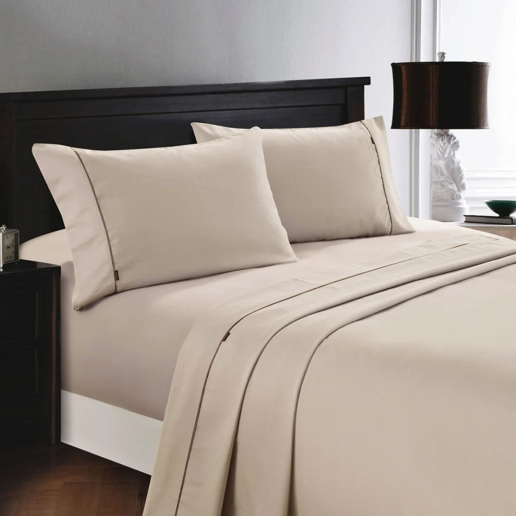 Deluxe Cotton Rich Sheet Set 1200TC King Single - Home &