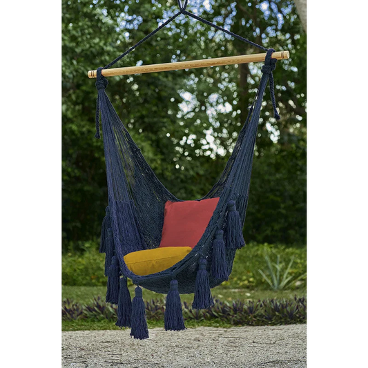 Deluxe Extra Large Mexican Hammock Chair in Outdoor Cotton