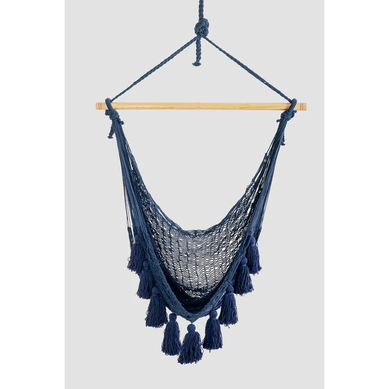 Deluxe Extra Large Mexican Hammock Chair in Outdoor Cotton