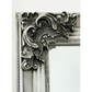 Deluxe French Provincial Ornate Mirror - Silver - X large